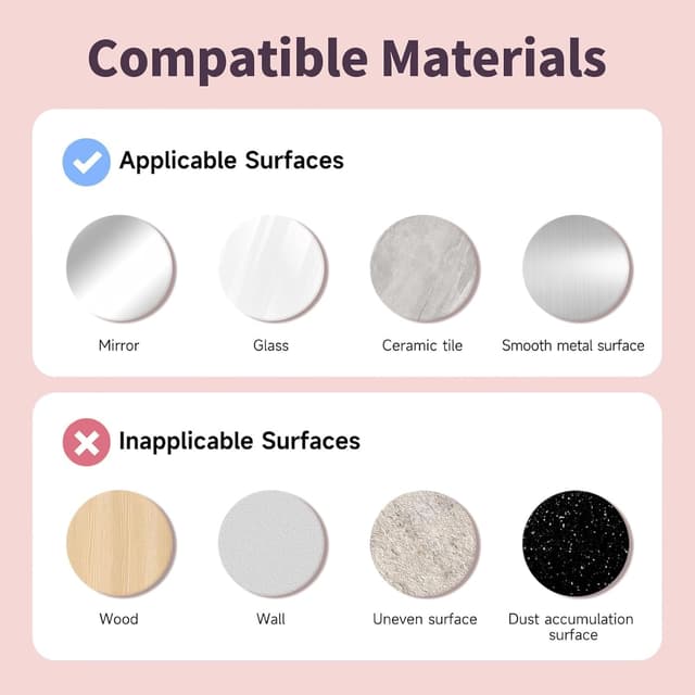 Thumbnail 5 de (2 Pack) Silicone Suction Cup Phone Mount 6.1–7.2 in