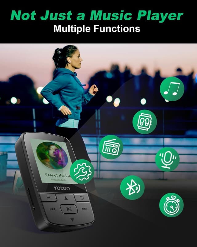 Thumbnail 6 de YOTON Reproductor MP3 Bluetooth 5.2 64 GB