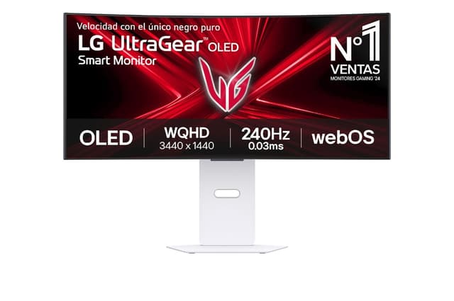 Imagen de LG 34GX90SA-W Outlet Monitor UltraGear 34" OLED WQHD, 1 ms 📺 en OfertitasTOP