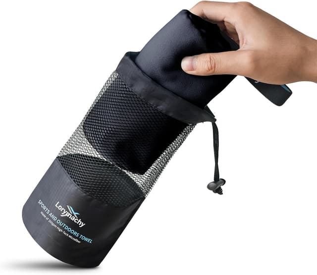 Thumbnail 1 de Microfibre Towel Silver-ion 80×160