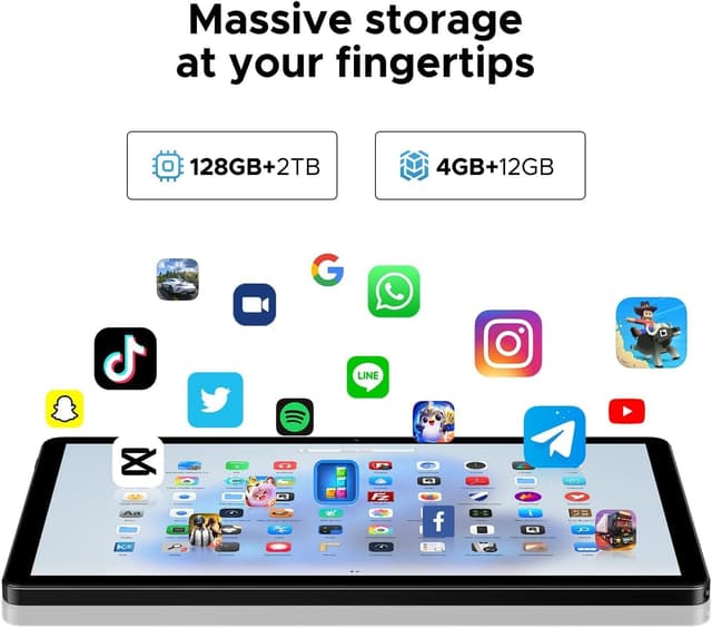 Thumbnail 2 de DOOGEE U11 11-inch tablet 16GB RAM 128GB storage