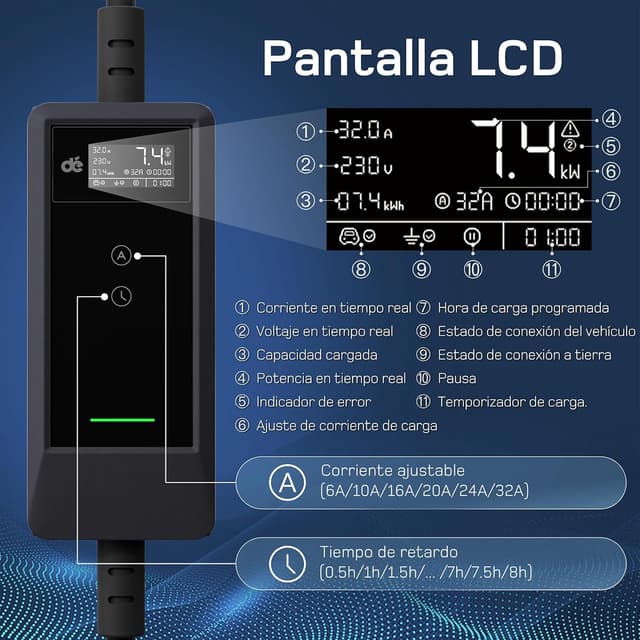 Thumbnail 4 de dé Cargador Coche Eléctrico 7,4 kW