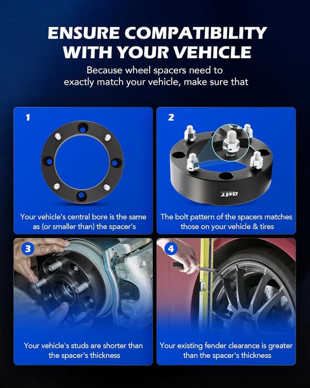 Detalle de Orion Motor Tech 4x156 2 inch Wheel Spacers