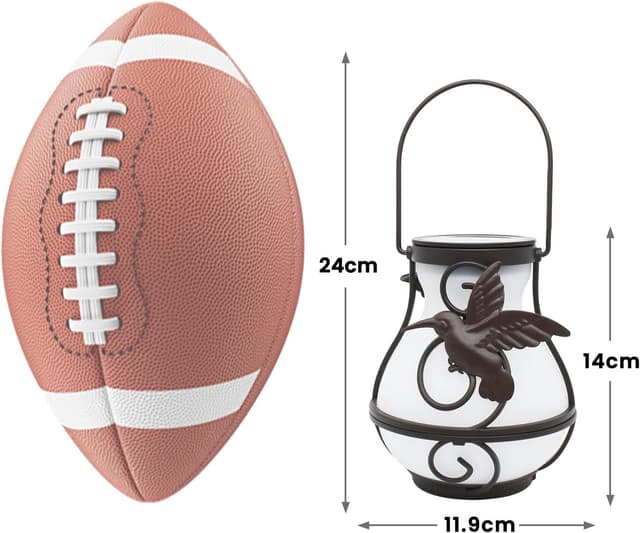 Detalle de Solar Dancing Flame Lanterns 2 Pack