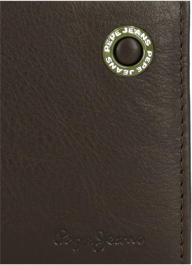 Detalle 2 de Pepe Jeans Tarjetero Marrón 9,5x7,5 cm