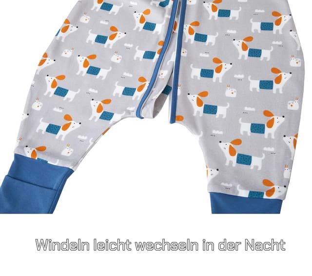 Detalle 2 de Baby Schlafsack mit Füßen 1,5 Tog