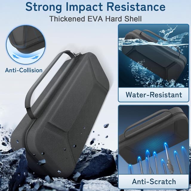 Thumbnail 4 de daydayup Carrying Case for PlayStation Portal, Black