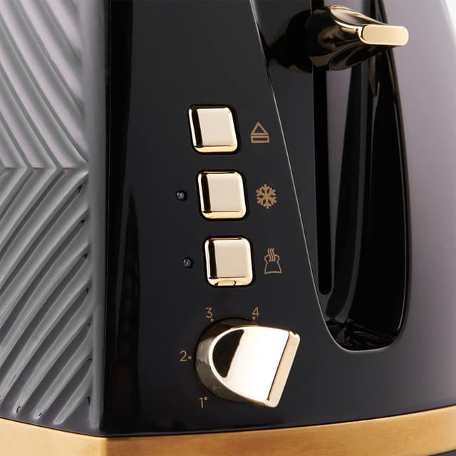 Detalle 2 de Russell Hobbs Groove 2 Slice Toaster 850W