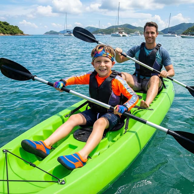 Detalle 2 de HKR Kids Water Shoes Quick Dry Aqua Wetsuit Socks for Beach Swim Pool