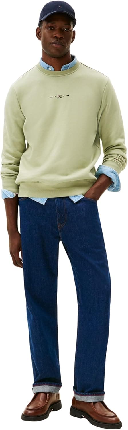 Detalle 2 de Tommy Hilfiger Men’s Tipped Round Neck Sweatshirt