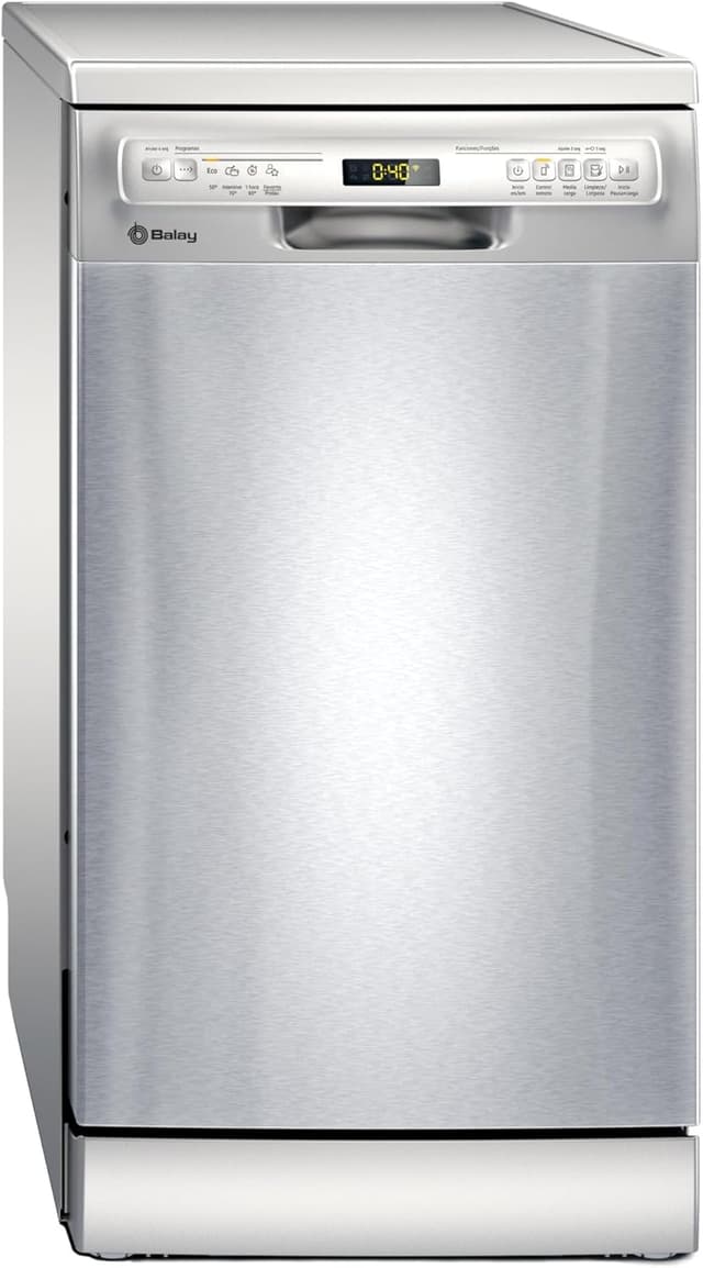 Detalle 1 de Balay 3VN4030BA lavavajillas de 45 cm con Libre instalación, Home Connect y Motor ExtraSilencio