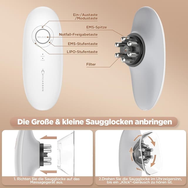 Thumbnail 6 de MYCARBON 3 in 1 Cupping Massager