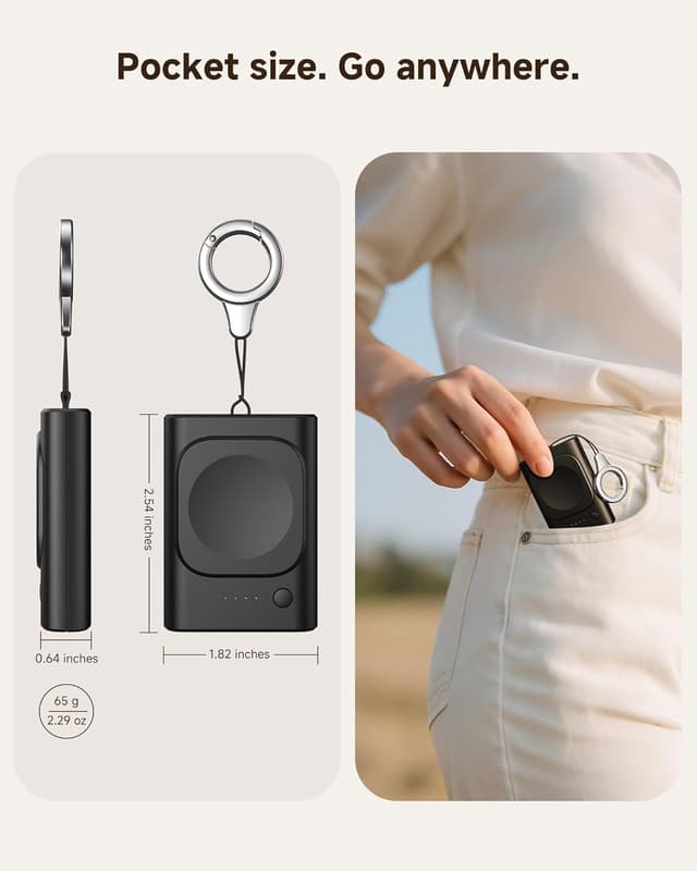 Thumbnail 6 de Phelinta Portable Charger 1800mAh for Samsung Watch