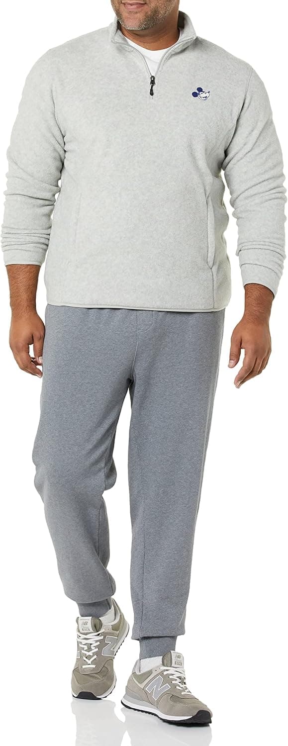 Detalle de Men's polar fleece quarter-zip jacket