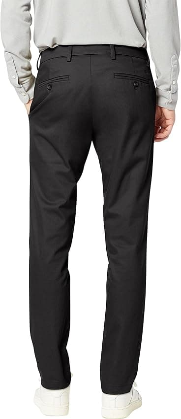 Thumbnail 2 de Dockers Signature Khaki Slim Fit Chino Pants, Hombre, Negro 🖤