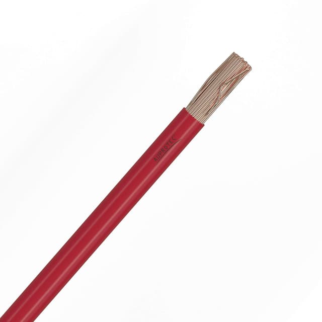 Detalle 2 de AUPROTEC câble unipolaire FLRY-B 6,0 mm² rouge en anneau (5 m)