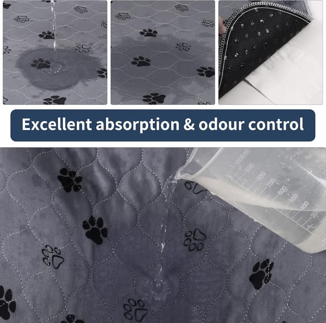 Thumbnail 2 de 2 Stück 60x40 cm PIPI Pads waschbar