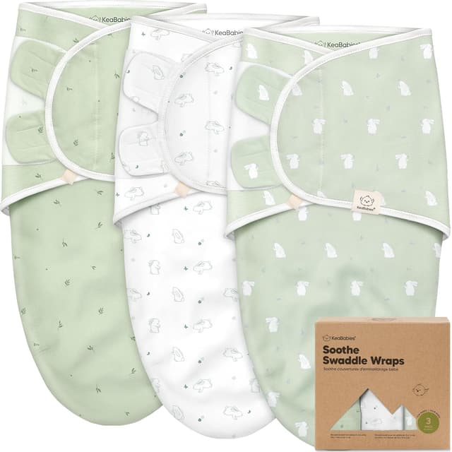 Imagen de 3-Pack Organic Baby Swaddle 0-3M en OfertitasTOP