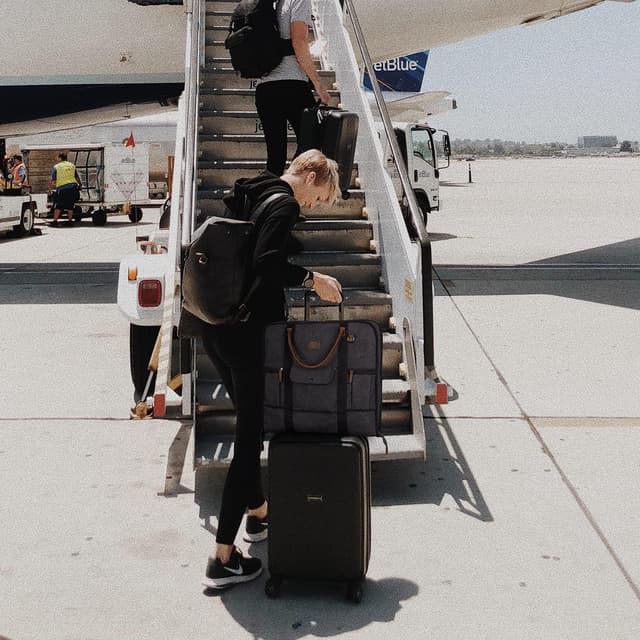 Thumbnail 6 de S-Zone sac à main de voyage d’affaires en toile et cuir pour homme et femme