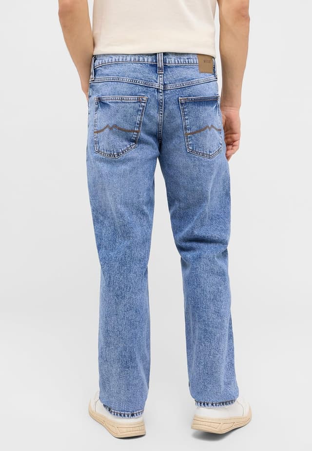 Detalle de MUSTANG Jeans Herren Stretch Big Sur Regular – Straight Fit mit normalem Bund