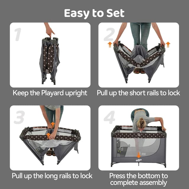 Thumbnail 4 de Pamo Babe Portable Crib 33 lb