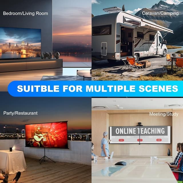 Detalle de Indoor TV Aerial with Signal Booster & Magnetic Base (Freeview) – Portable pick for 4K/1080P