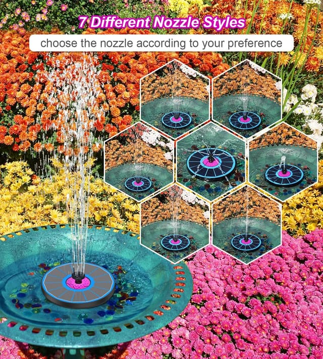 Thumbnail 3 de SZMP 3.5W Solar Fountain Glass Panel