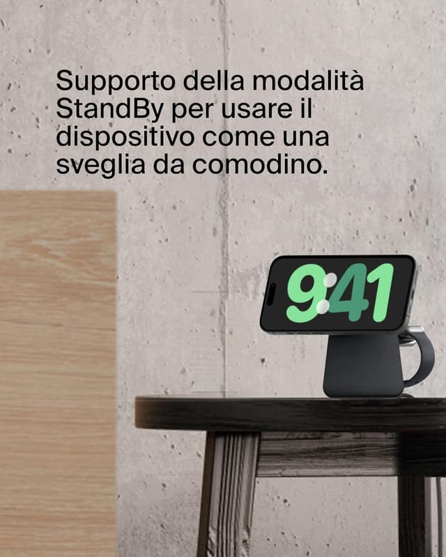 Detalle de Belkin BoostCharge wireless 2 in 1 Qi2 15 W