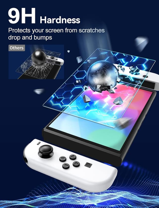 Thumbnail 6 de ivoler Matt Schutzfolie Nintendo Switch OLED
