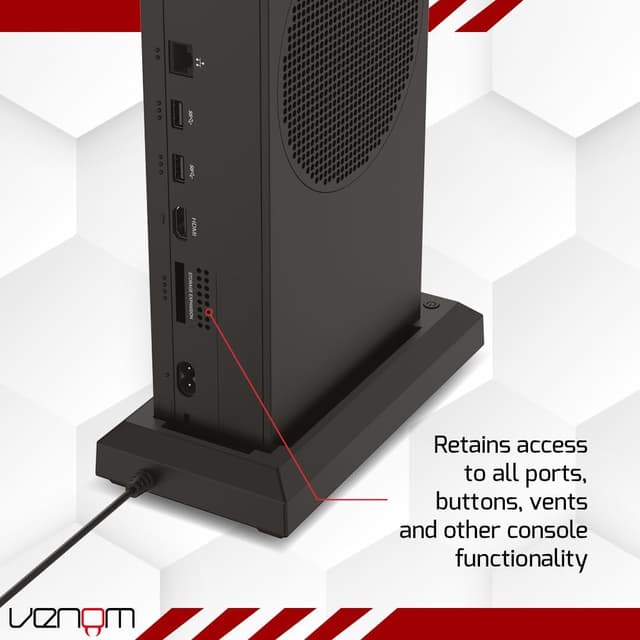 Detalle de Venom LED light-up console stand for Series S