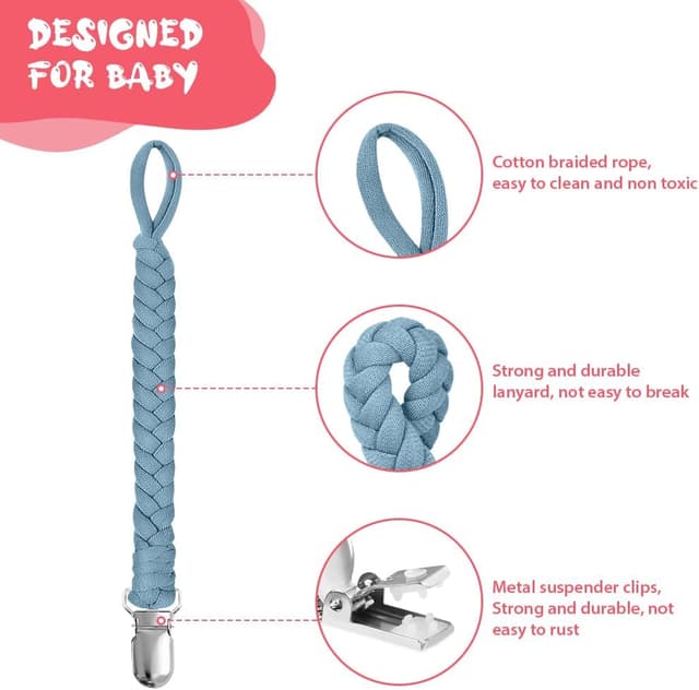 Thumbnail 2 de Aolso Cadena Chupete 8 unidades