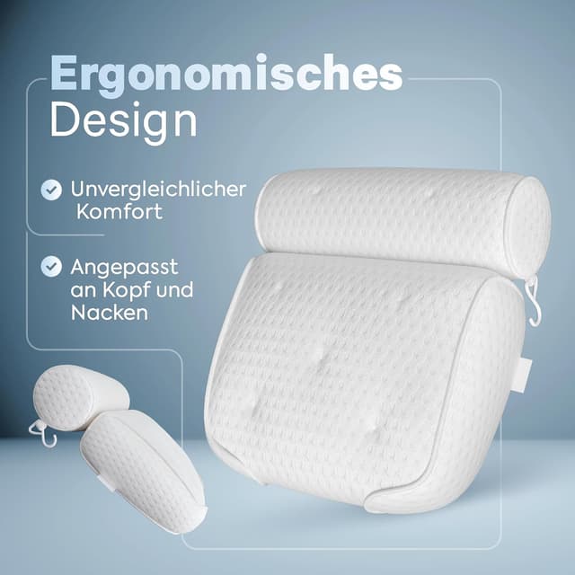 Thumbnail 2 de Badewannenkissen 5D Spezial-Schaum Nackenstütze 🛀