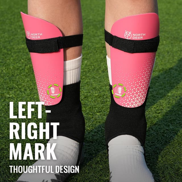 Thumbnail 4 de Northdeer Shin Pads Football for All Ages