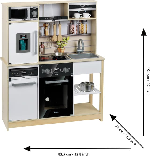 Thumbnail 4 de Theo Klein 7188 cuisine en bois 83,5 cm