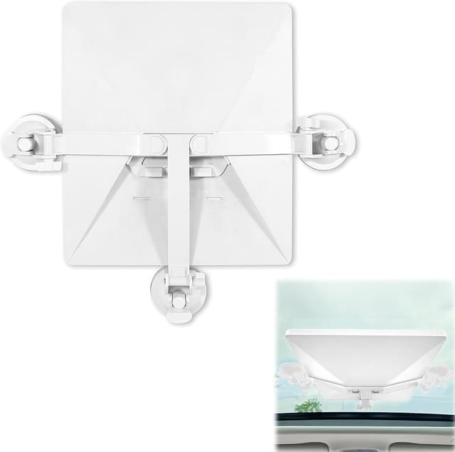 Detalle de Mskekit suction cup auto mount for Starlink Mini (portable, foldable) for caravans, boats and road trips