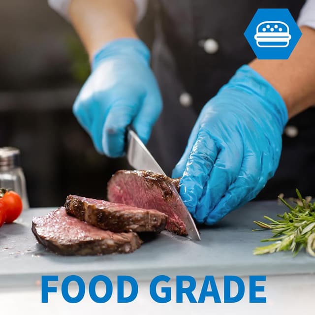 Thumbnail 6 de Medguy Medical Blue Nitrile Gloves 4.5 Mil 100pcs