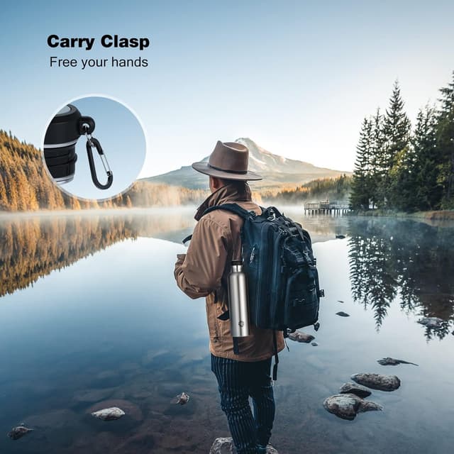 Thumbnail 4 de FEIJIAN Stainless Steel Water Bottle 1L