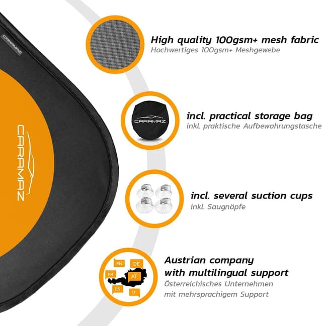 Thumbnail 5 de CARAMAZ Sonnenschutz Auto Baby 51x31 cm