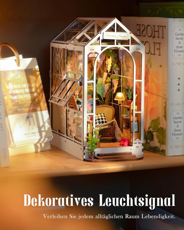 Thumbnail 6 de ROWOOD Book Nook Kit Gartenhaus 5 Stunden