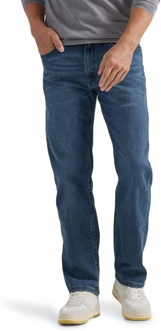 Thumbnail 6 de Wrangler Authentics Jeanshose für Herren mit elastischem Bund – reguläre Passform