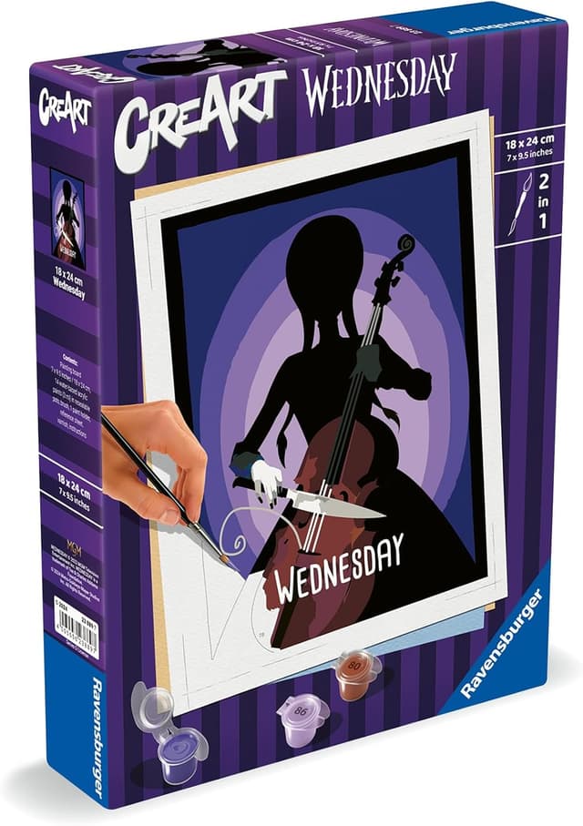 Detalle de Ravensburger CreArt peinture par numéros 18x24 cm