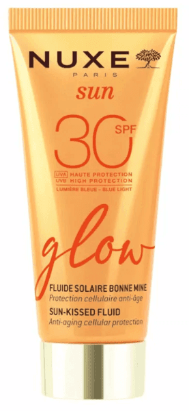Detalle de NUXE Sun Pack SPF30 oro luminoso