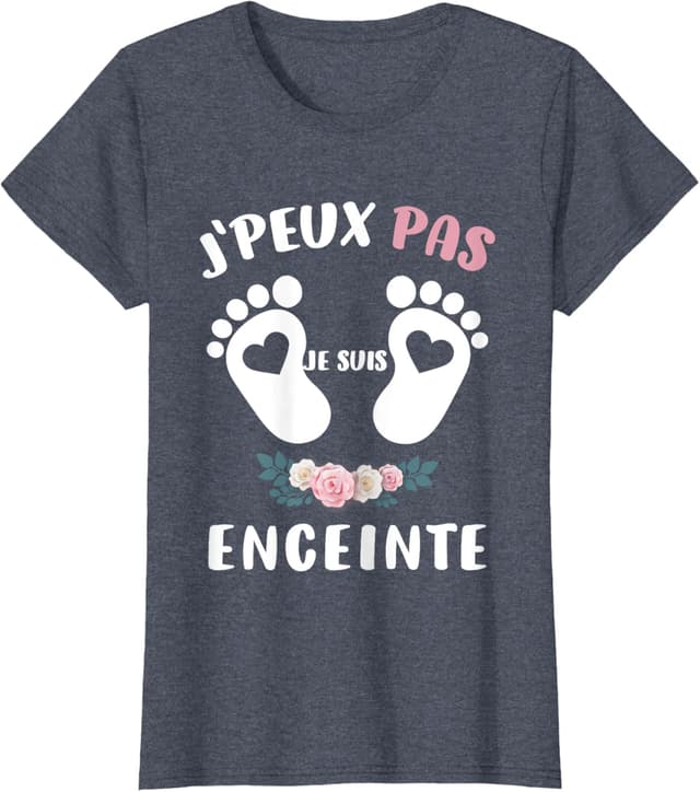 Detalle 2 de T-shirt annonce grossesse papa Future Maman