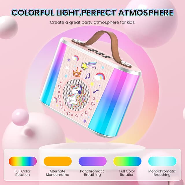 Thumbnail 4 de PKBD Kids Karaoke Machine Rose