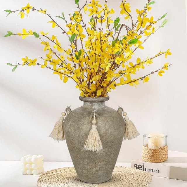 Thumbnail 3 de Arobrus Vintage Vase Keramik 24 cm