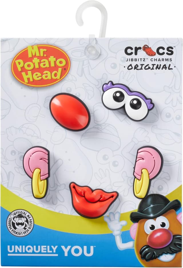 Detalle 2 de Crocs Jibbitz Charms – Mrs Potato Head 5 Pack