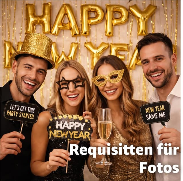 Thumbnail 6 de Kit de décoration du Nouvel An 2026 🎉