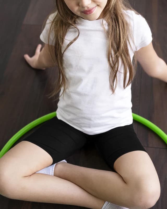 Detalle de Auranso Girls Bike Shorts (Cartwheel) Breathable, Non-See-Through Dance Shorts for Kids