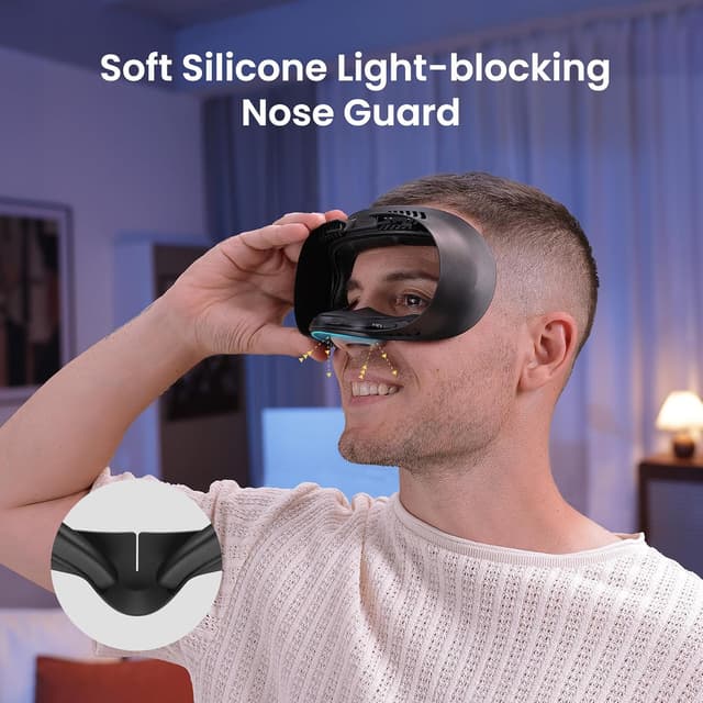 Detalle 2 de KIWI design V4 Facial Interface Face Pads for Meta Quest 3S (not compatible with Quest 3)