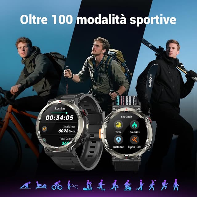 Thumbnail 4 de Blackview W50Pro Orologio Fitness 1,45